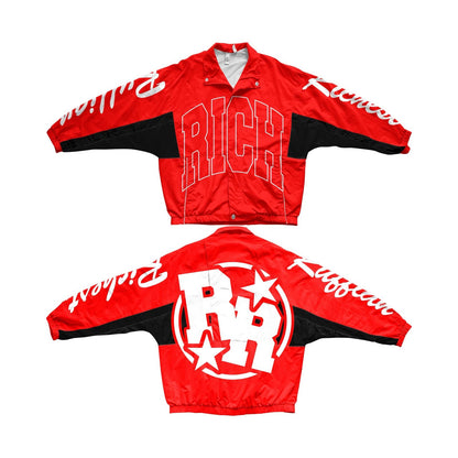 Red “RR” Windbreaker Set