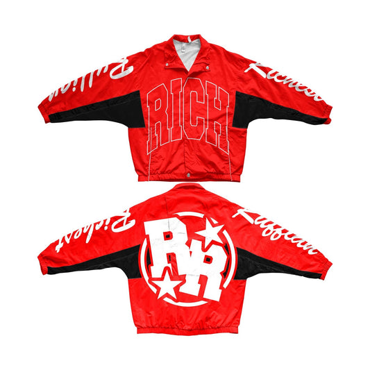 Red “RR” Windbreaker Set